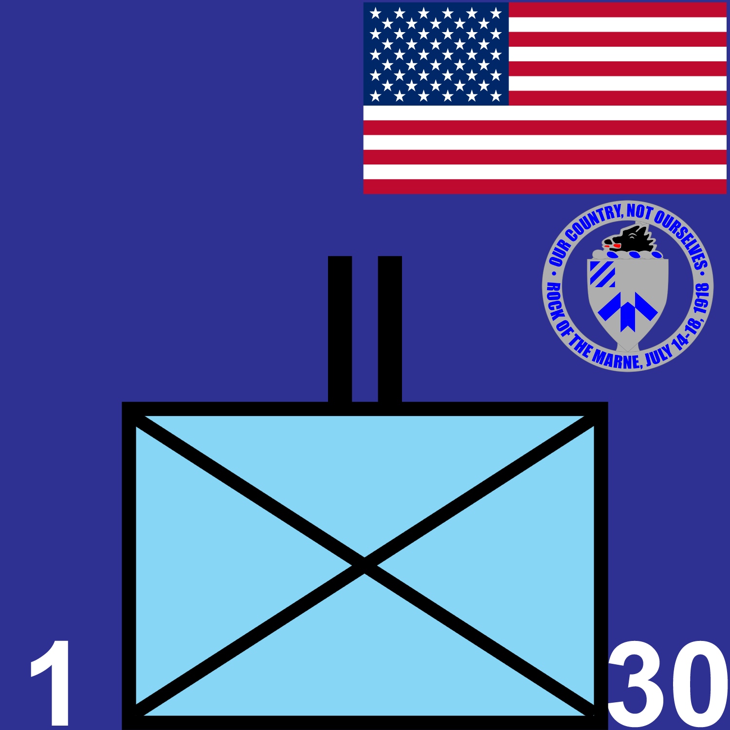 1st Battalion, 30th Infantry Regiment icon